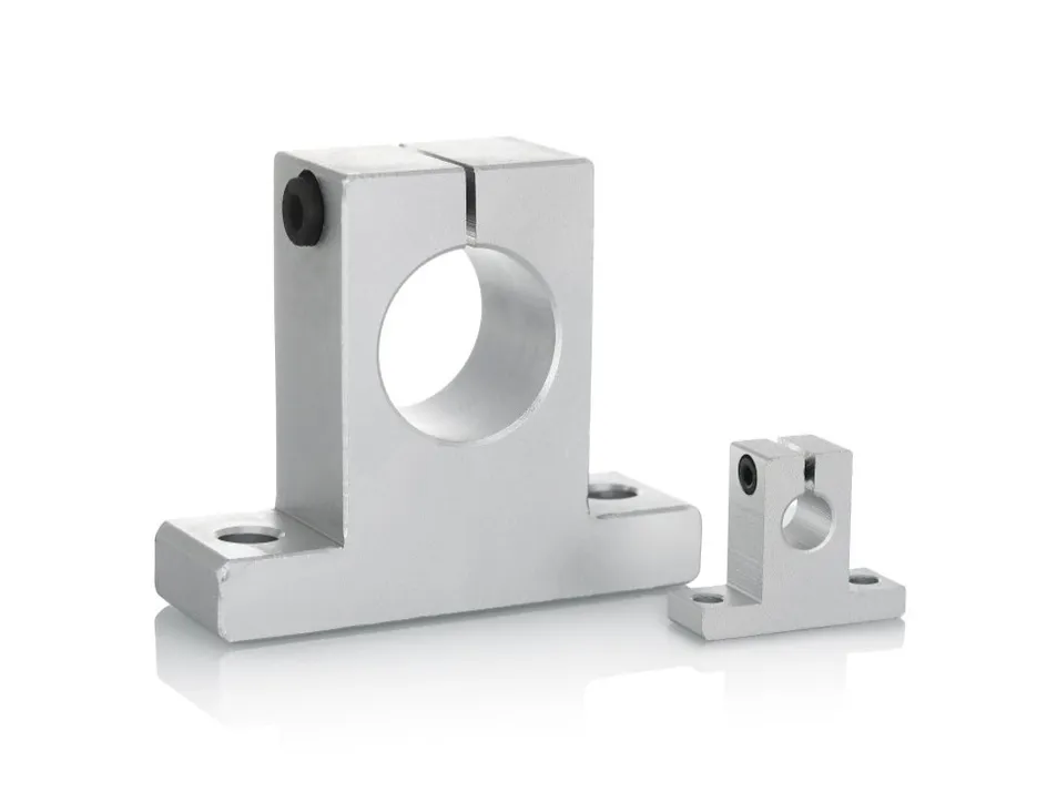 Axis Shaft Support Thickened Bracket Aluminum Fixed Support Optical Axis Accessories