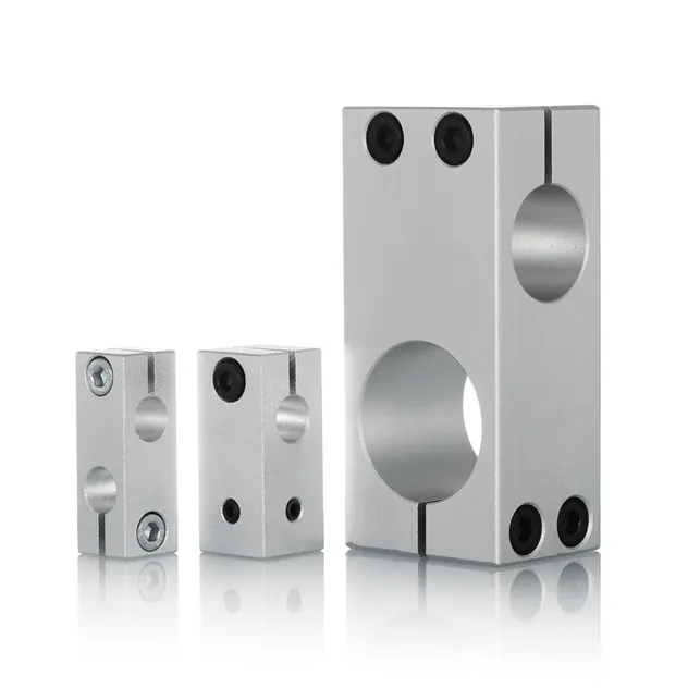 Axis Shaft Support Thickened Bracket Aluminum Fixed Support Optical Axis Accessories