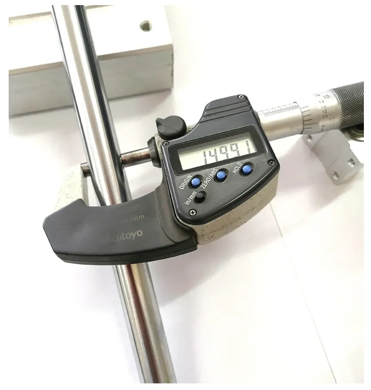 Carbon Steel Material G6 Precision 12mm Induction Linear Shaft