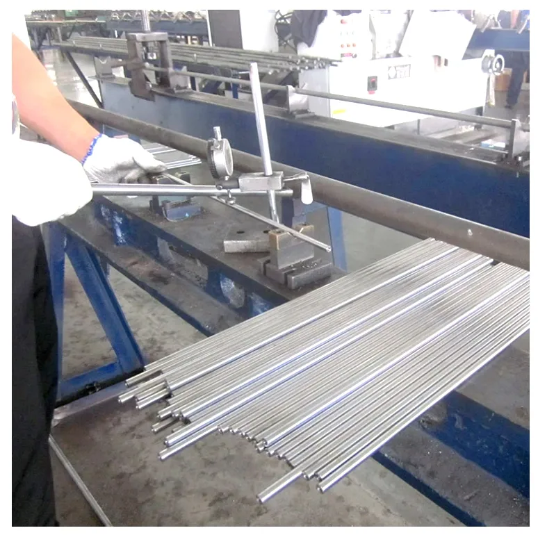 Carbon Steel Material G6 Precision 12mm Induction Linear Shaft